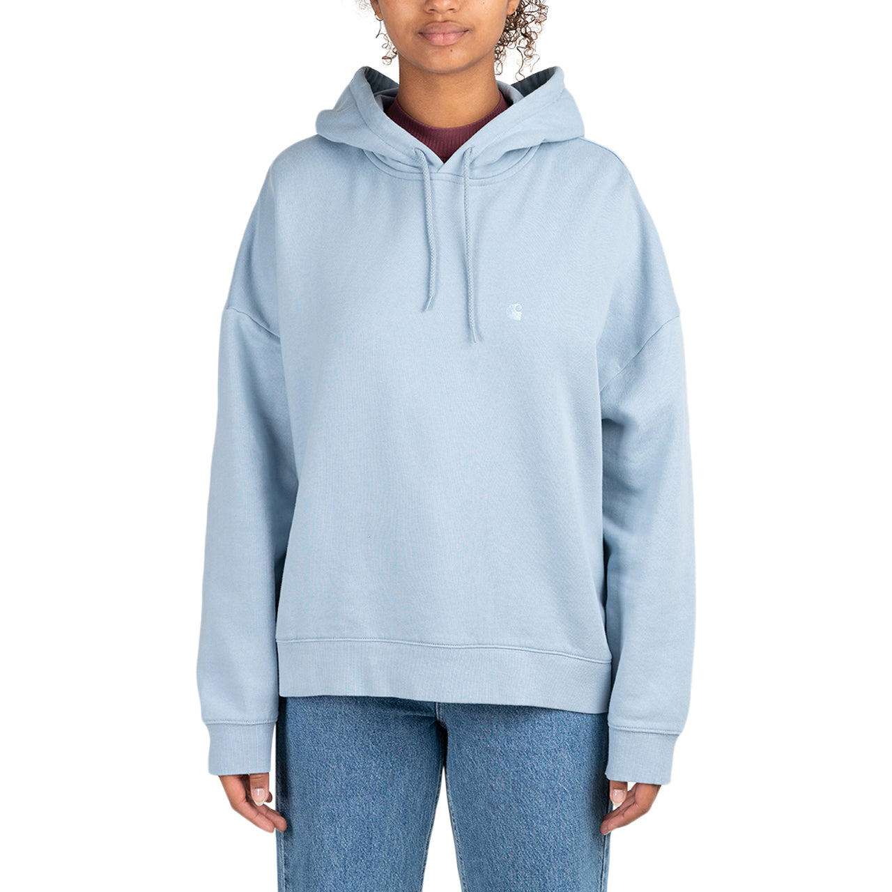 Carhartt WIP W' Hooded Chester Sweatshirt (Hellblau)  - Allike Store