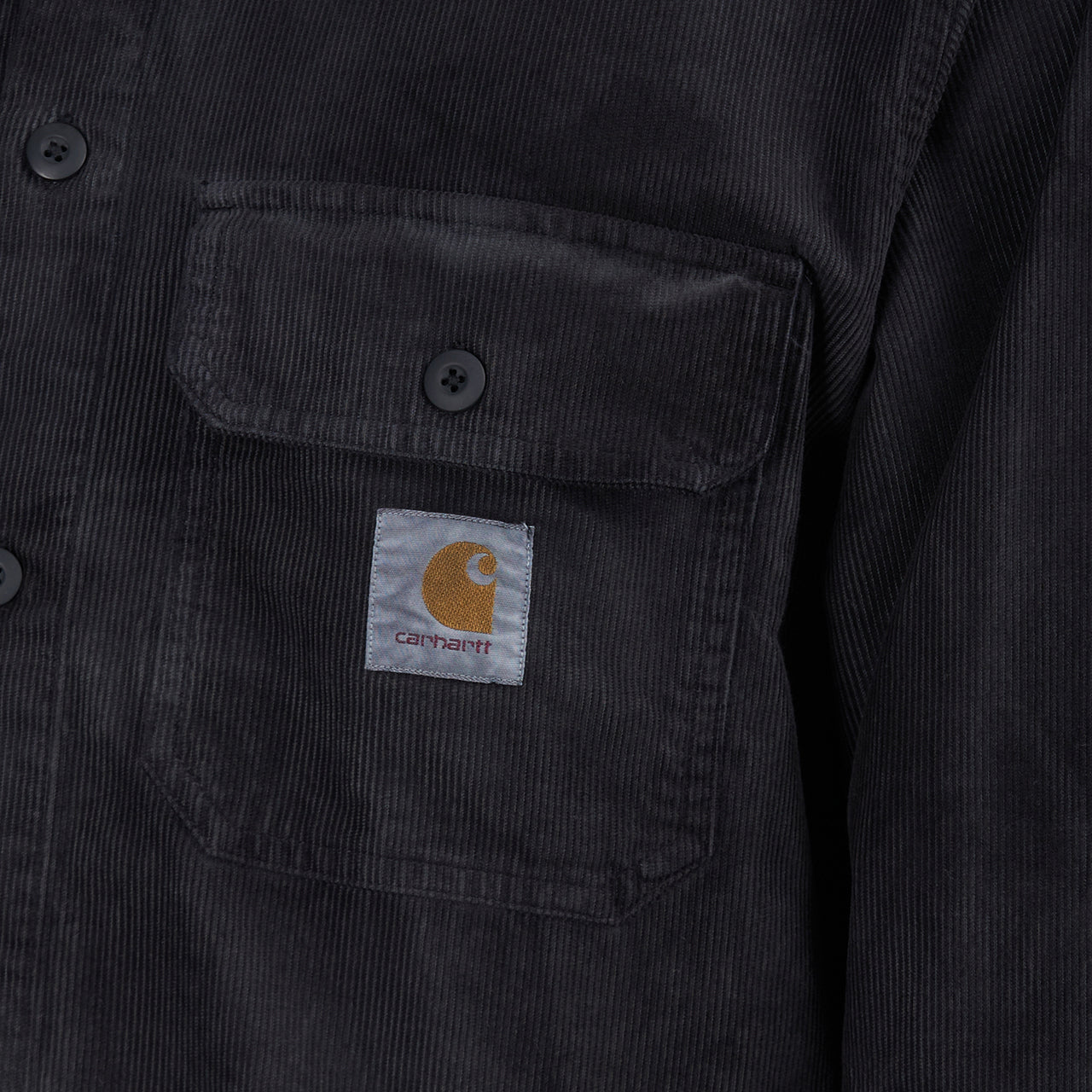 Carhartt WIP Dixon Chromo Shirt Jac (Schwarz / Grau)  - Allike Store
