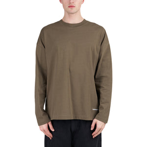 Carhartt WIP L/S Link Script T-Shirt (Oliv)  - Allike Store