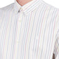 Carhartt WIP L/S Dabney Shirt (Weiß / Multi)  - Allike Store