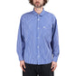 Carhartt WIP L/S Drake Shirt (Blau / Weiß)  - Allike Store