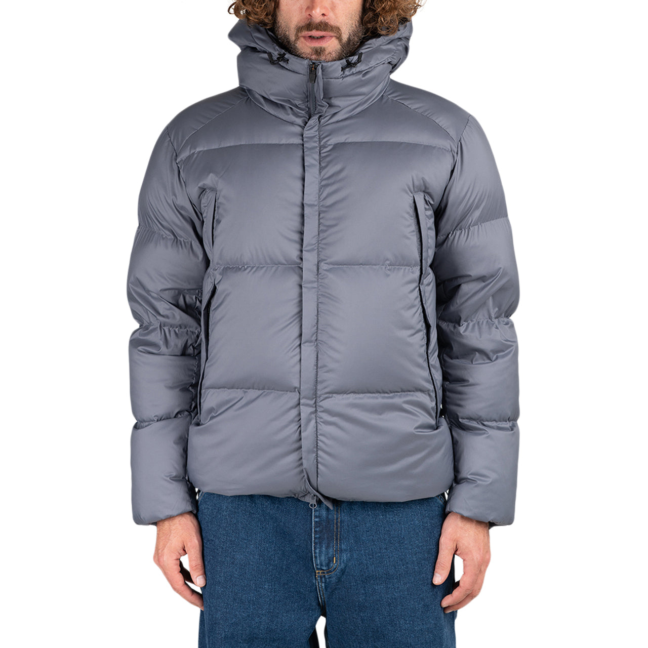 Snow Peak Recycled Light Down Jacket (Grau)  - Allike Store