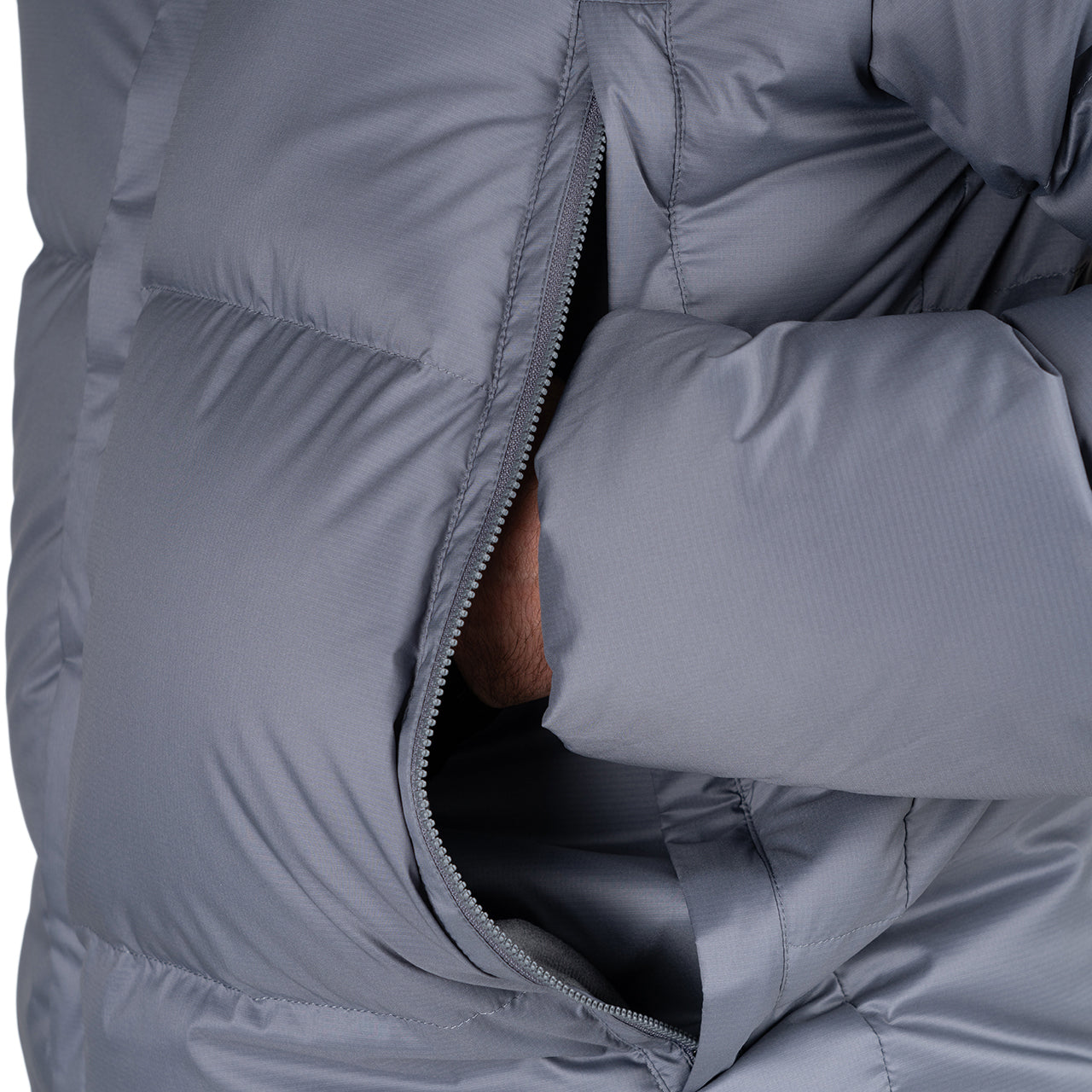 Snow Peak Recycled Light Down Jacket (Grau)  - Allike Store