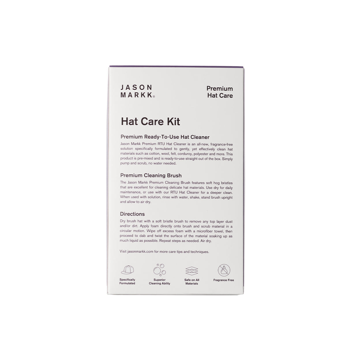 Jason Markk Hat Care Kit (Lila)  - Allike Store