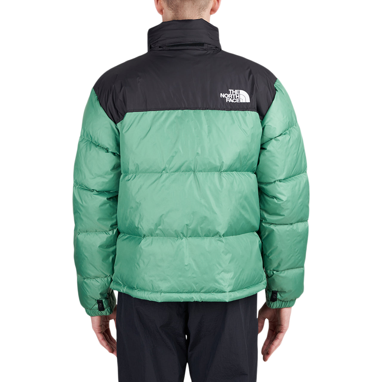 North face green and black jacket sale