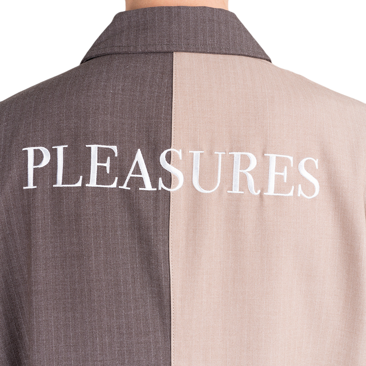 Pleasures Raid Long Jacket (Beige / Grau)  - Allike Store