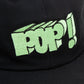 Pop Trading Company Right Yeah Sixpanel Hat (Schwarz)  - Allike Store
