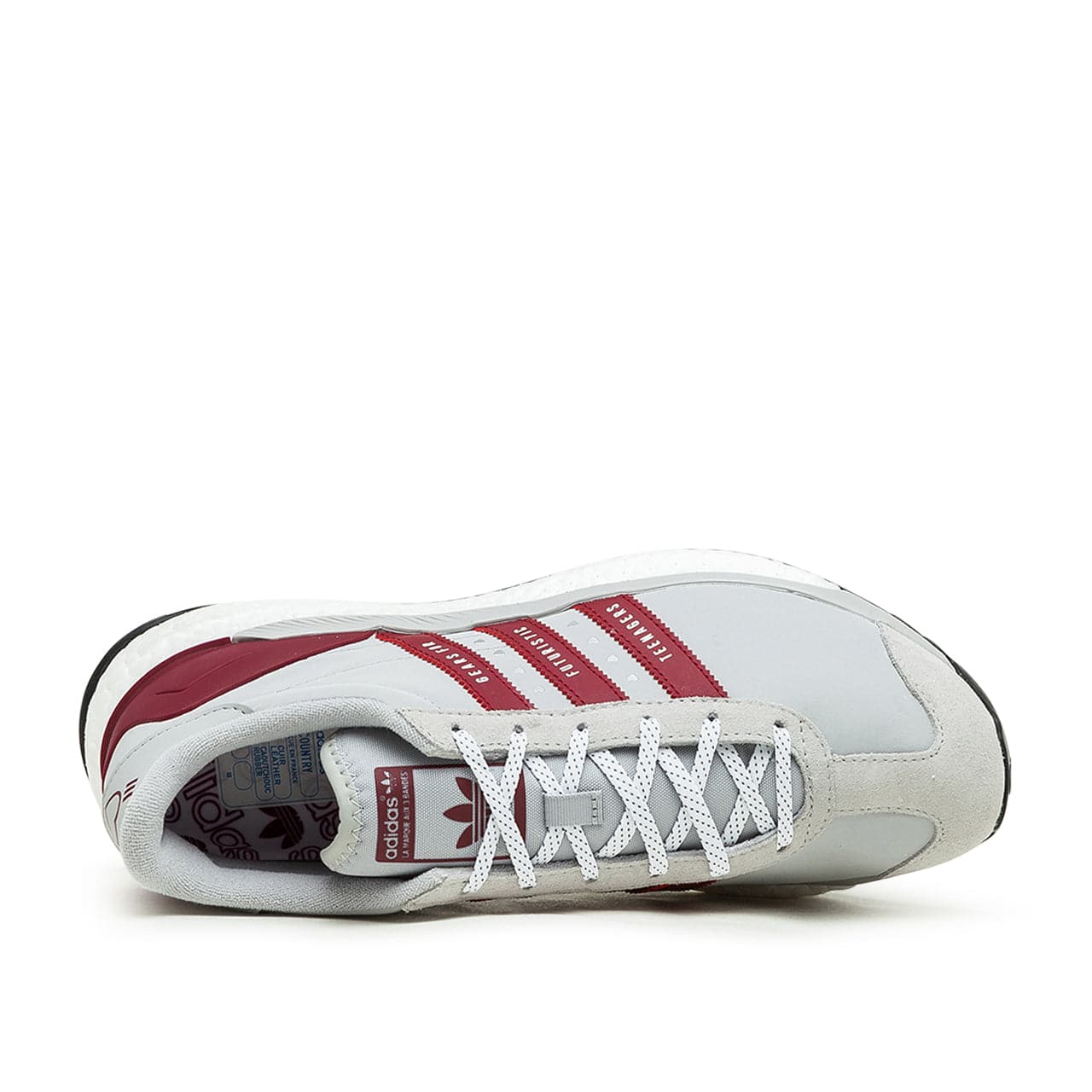 Adidas sneaker grau rot online