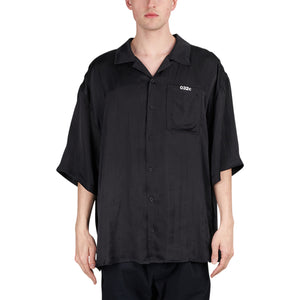 032c Inverted Bowling Shirt (Schwarz)  - Allike Store