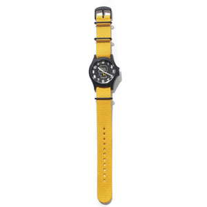 Brain Dead x Timex Watch (Schwarz / Gelb / Olive)  - Allike Store