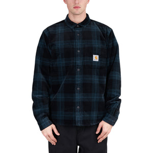 Carhartt WIP Ginnis Shirt Jac (Schwarz / Grün)  - Allike Store