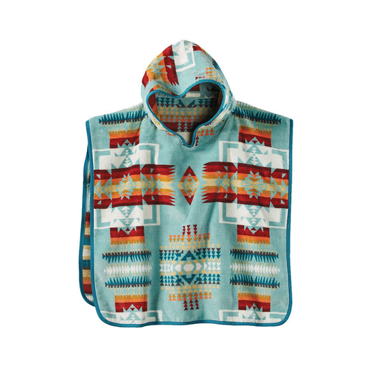 Pendleton Chief Joseph Hooded Kids Towel (Türkis / Multi)  - Allike Store