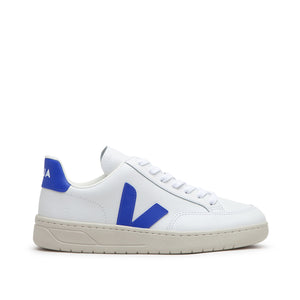 Veja WMNS V-12 Leather (Weiß / Blau)  - Allike Store