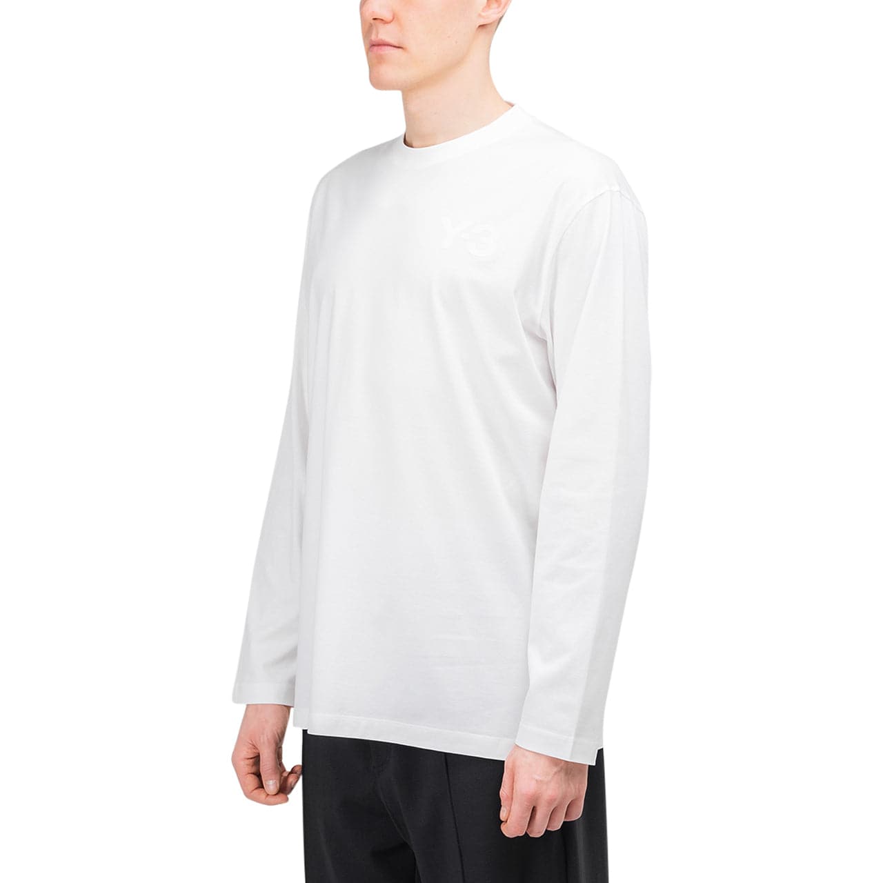 adidas Y-3 classic Chest Logo Longsleeve (White) FN3362
