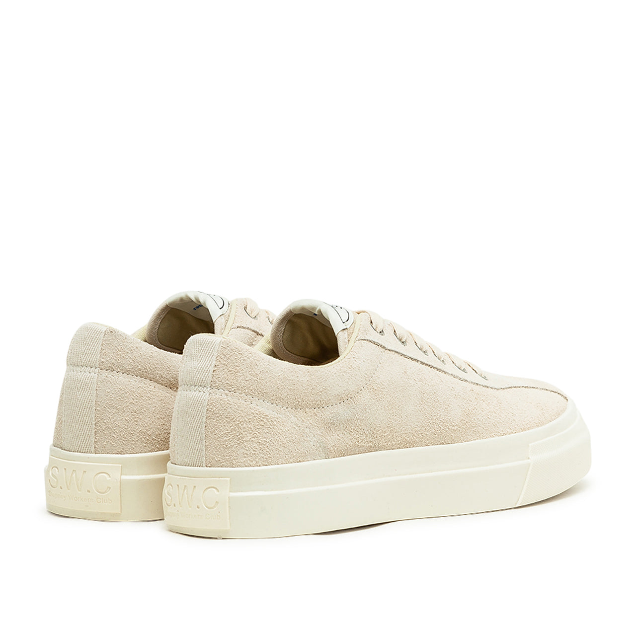 Stepney Workers Club Dellow Hairy Suede (Cream)  - Allike Store