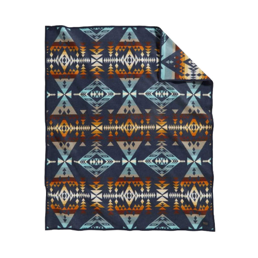 Pendleton Blanket Robe Diamond Peak (Navy / Multi)  - Allike Store