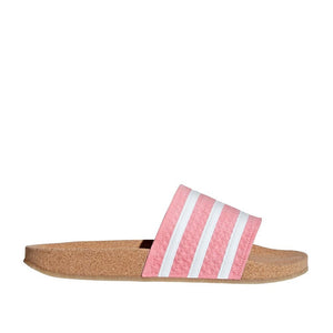 adidas Adilette Cork W ( Rosa / Weiß / Gummi)  - Allike Store