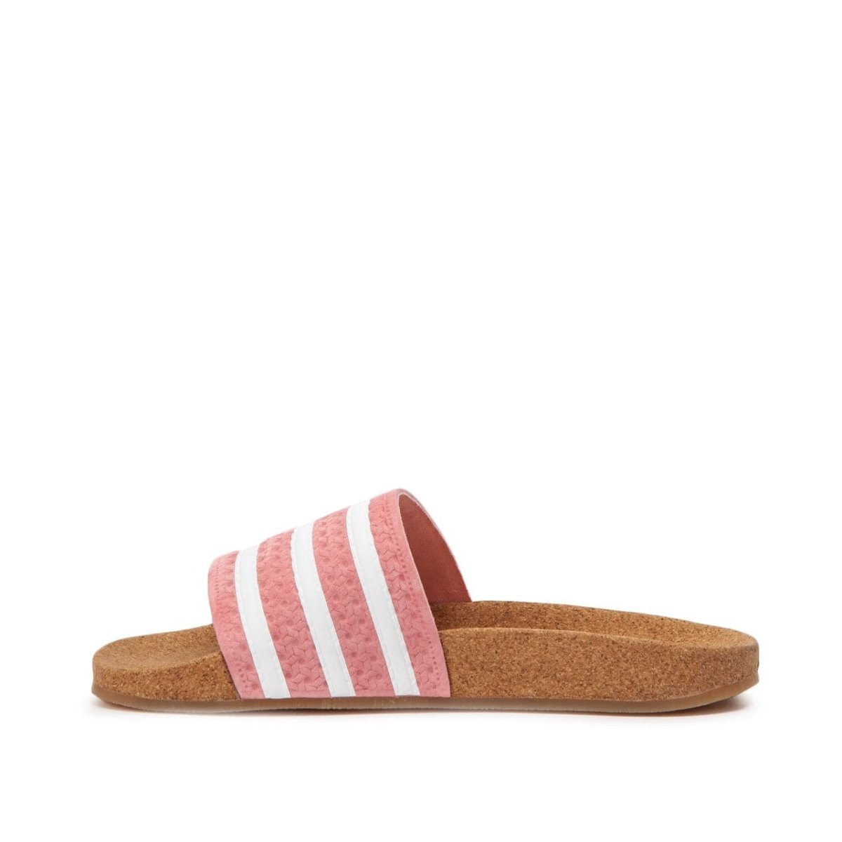 Adilette hotsell cork pink