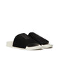 adidas Adilette Luxe W (Schwarz / Weiß)  - Allike Store