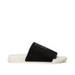 adidas Adilette Luxe W (Schwarz / Weiß)  - Allike Store