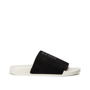 adidas Adilette Luxe W (Schwarz / Weiß)  - Allike Store