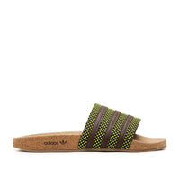 adidas Adilette 'Plant and Grow' (Brown / Green)