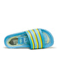 adidas Adilette Premium 'Aqua' (Blau / Gelb)  - Allike Store