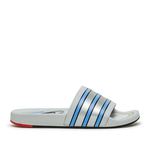 adidas Adilette Premium 'Micropacer' (Grau / Blau)  - Allike Store