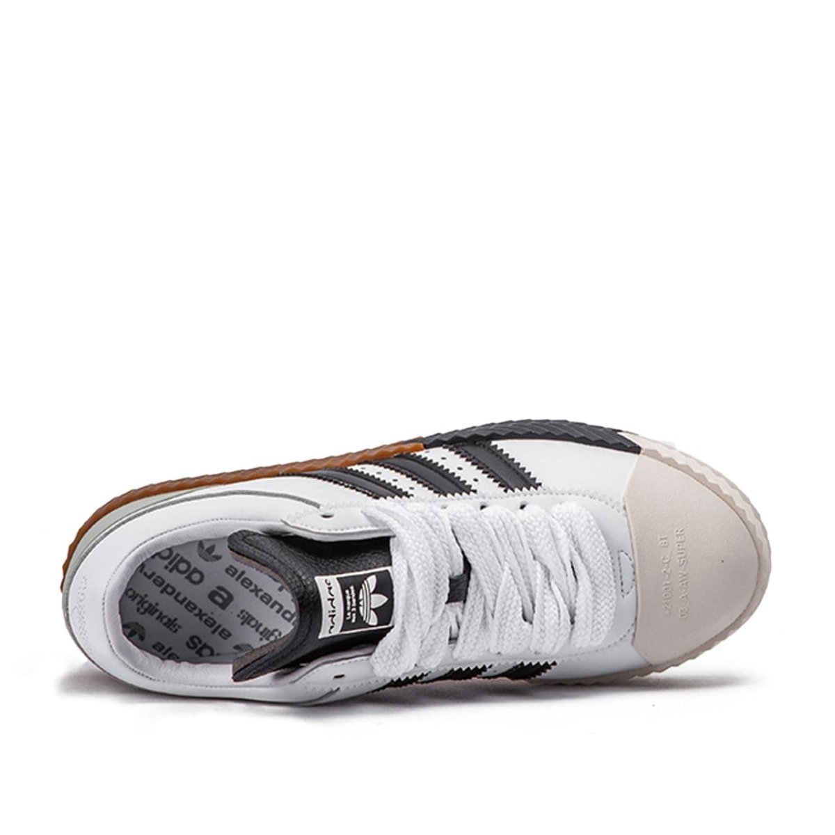 Adidas aw skate super alexander wang black on sale white