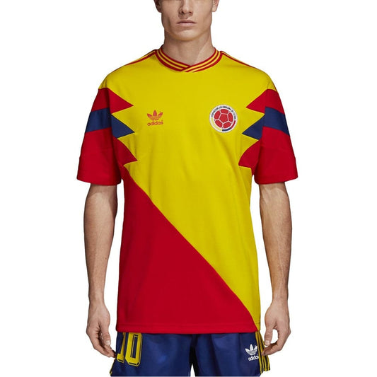 adidas Colombia MashUp T-Shirt (Gelb / Rot)  - Allike Store