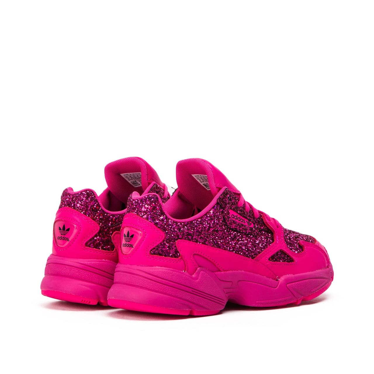 Otrain Pink Glitter Falcon Adidas Falcon W Adidas Trainers Falcon Shoes Adidas Originals FALCON W