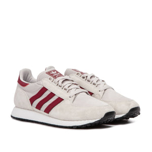 adidas Forest Grove W (Beige / Burgundy)  - Allike Store