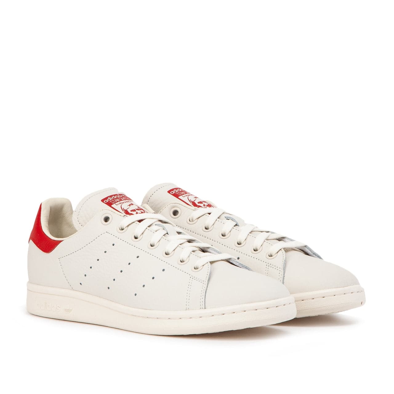 adidas Stan Smith Chalk White Red