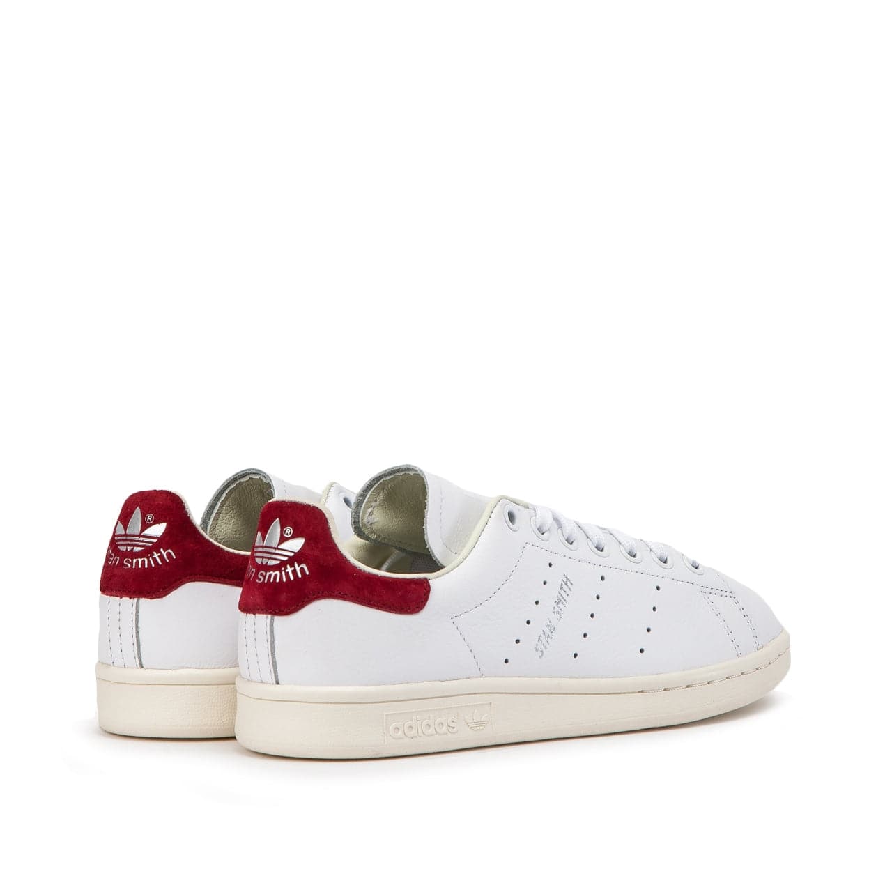 adidas Stan Smith W White Burgundy AQ0887 Allike Store