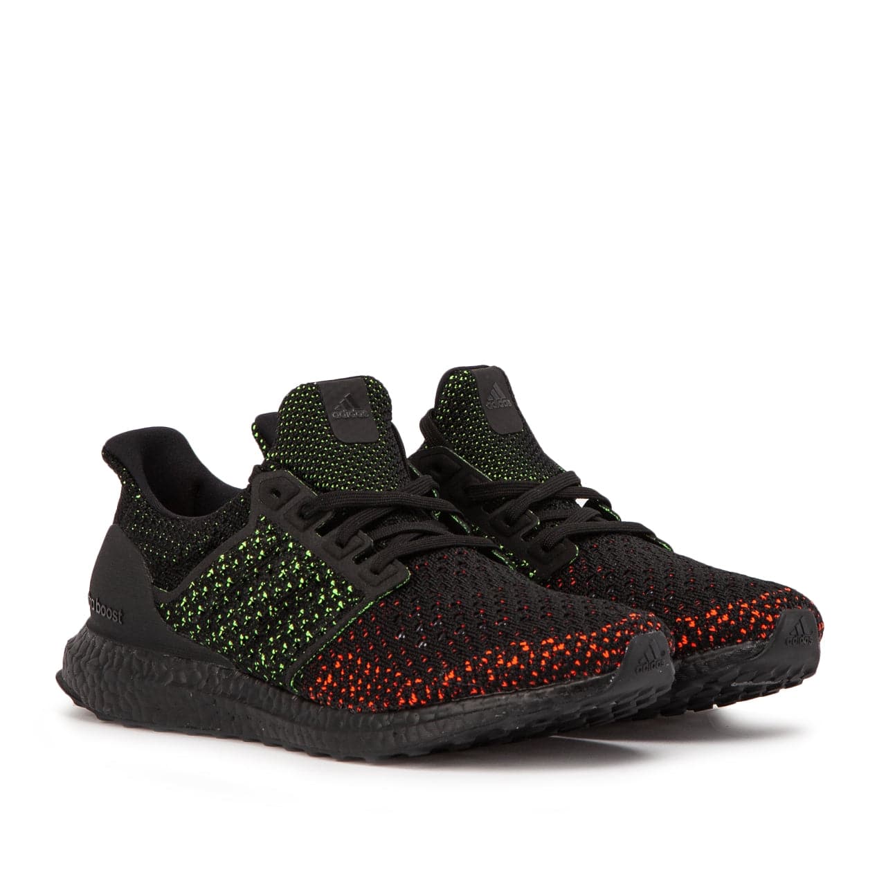 Ultraboost clima black 2025 solar red  aq0482