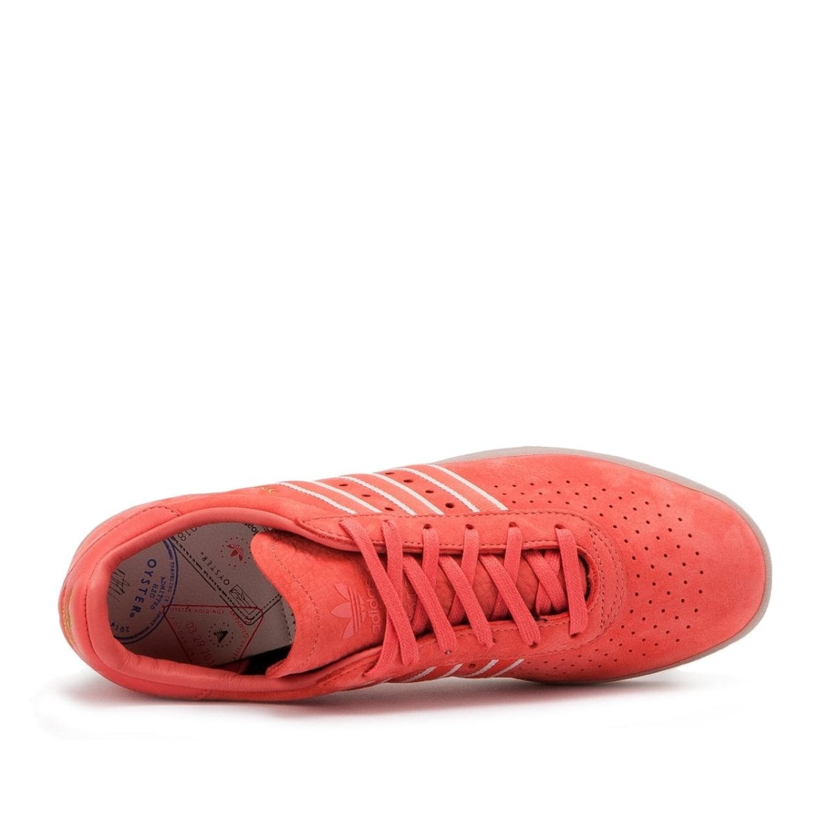 Adidas oyster hot sale 350 red