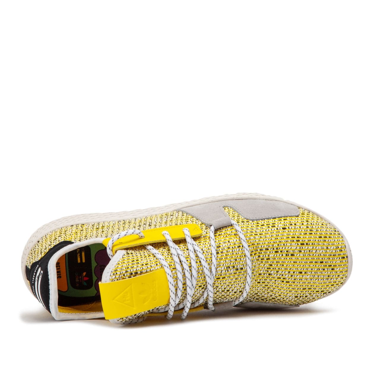 adidas x Pharrell Williams Afro Tennis HU V2 (Gelb / Weiß)  - Allike Store
