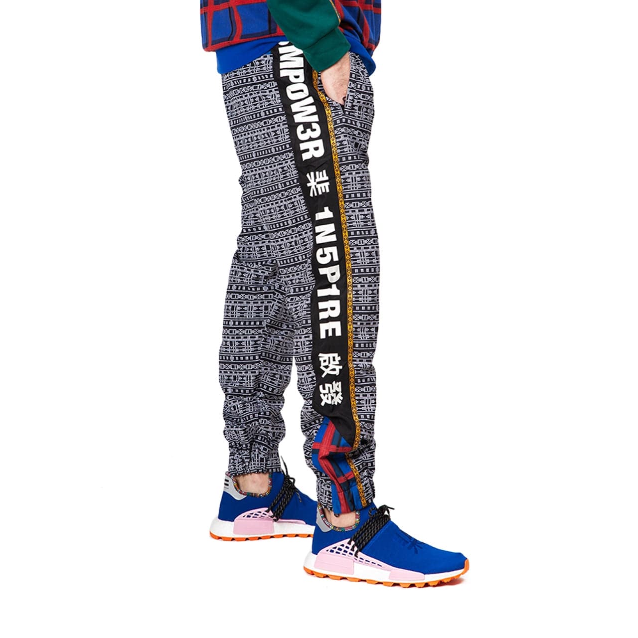 adidas x Pharrell Williams Solar HU Woven Pant (Multi)  - Allike Store