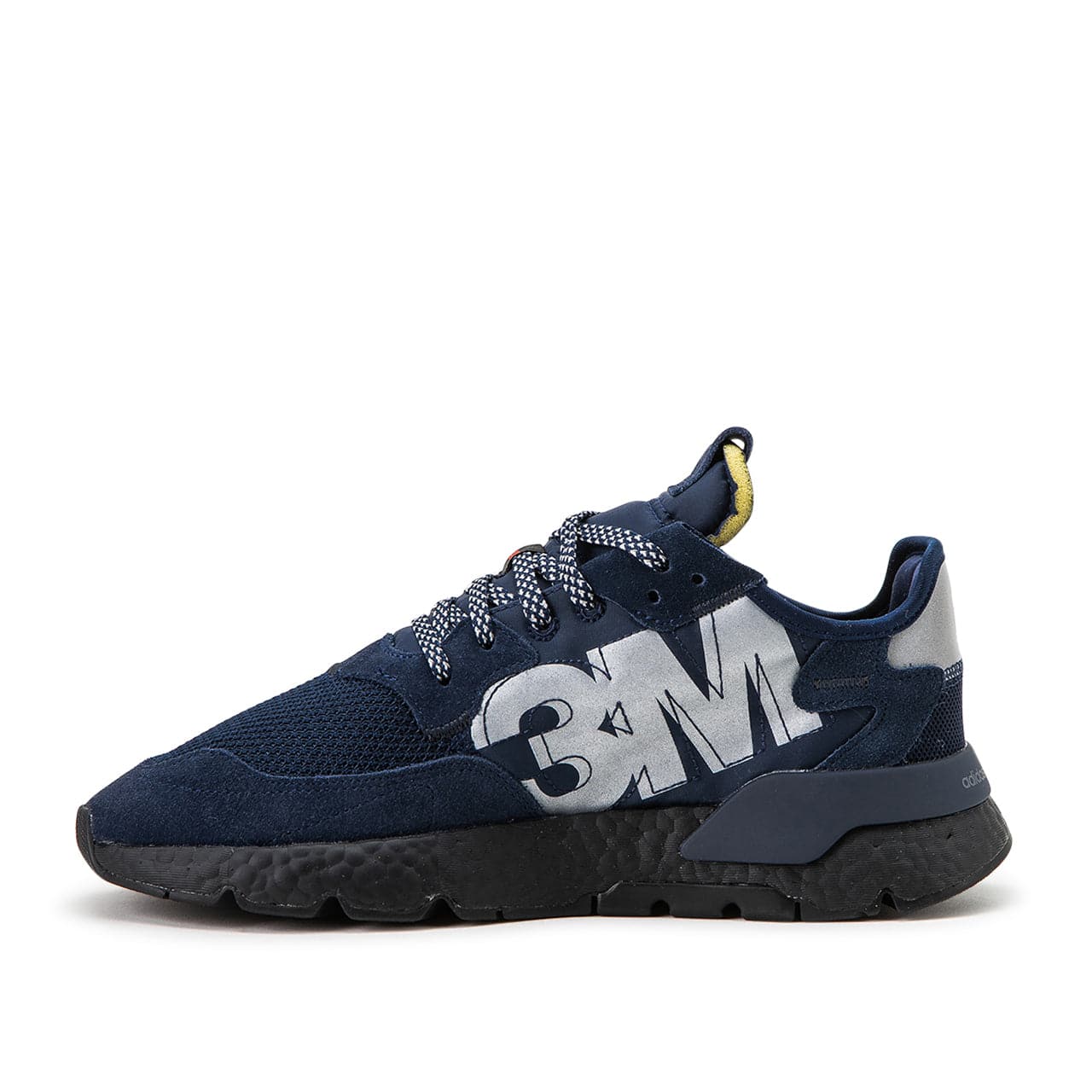 Adidas originals nite outlet joggers trainers in navy