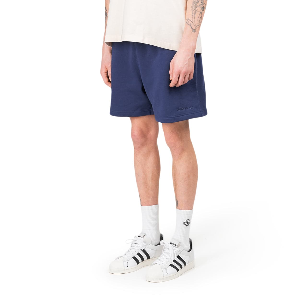 adidas x Pharrell Williams Basics Shorts Navy H58287 Allike Store