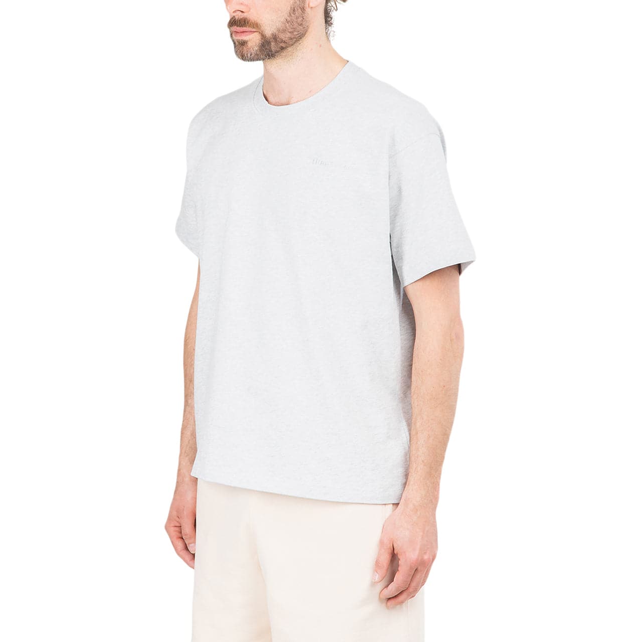 adidas x Pharrell Basics T-Shirt (Hellgrau)  - Allike Store
