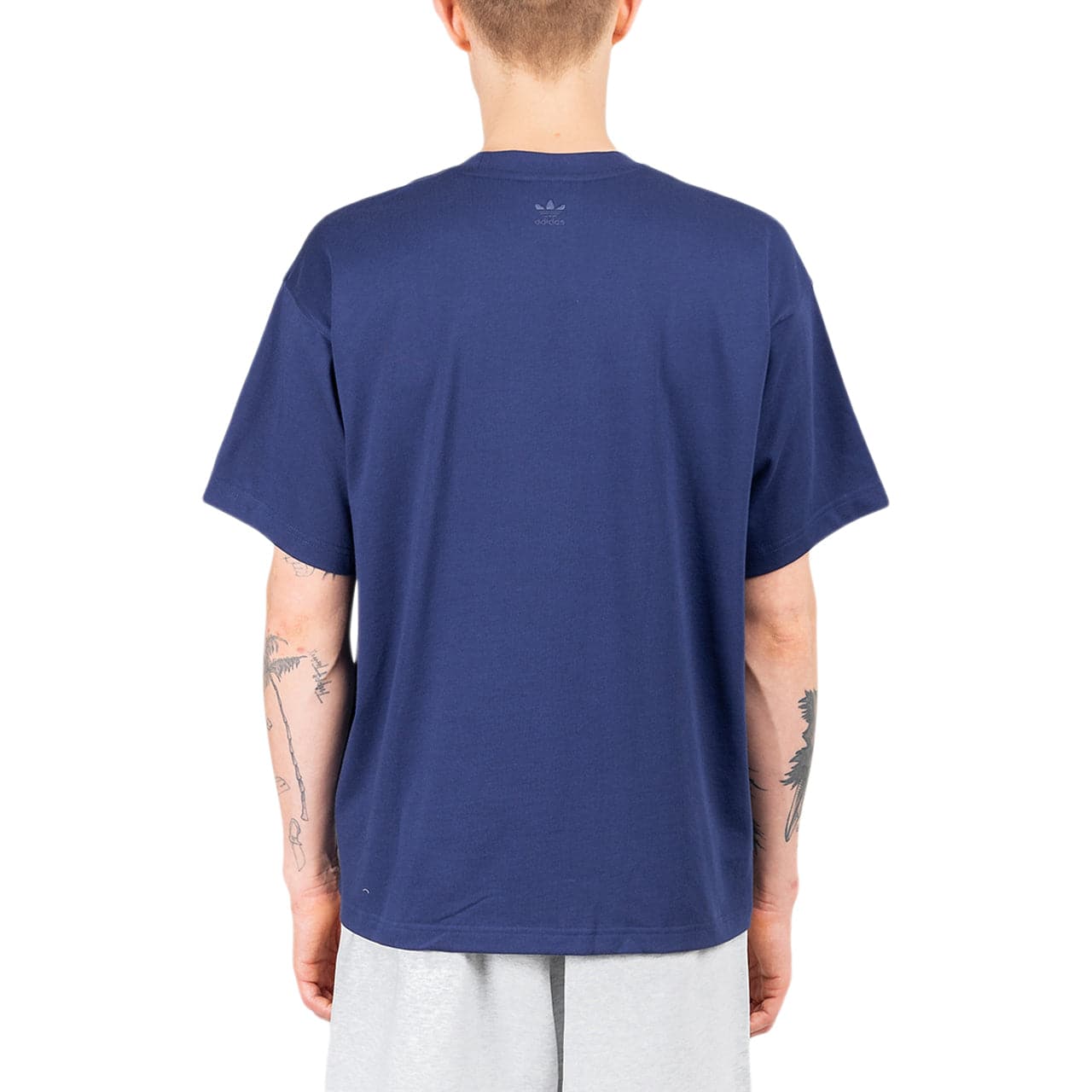 Reclamación querido codo adidas x Pharrell Basics T-Shirt (Navy) HB8813 – Allike Store