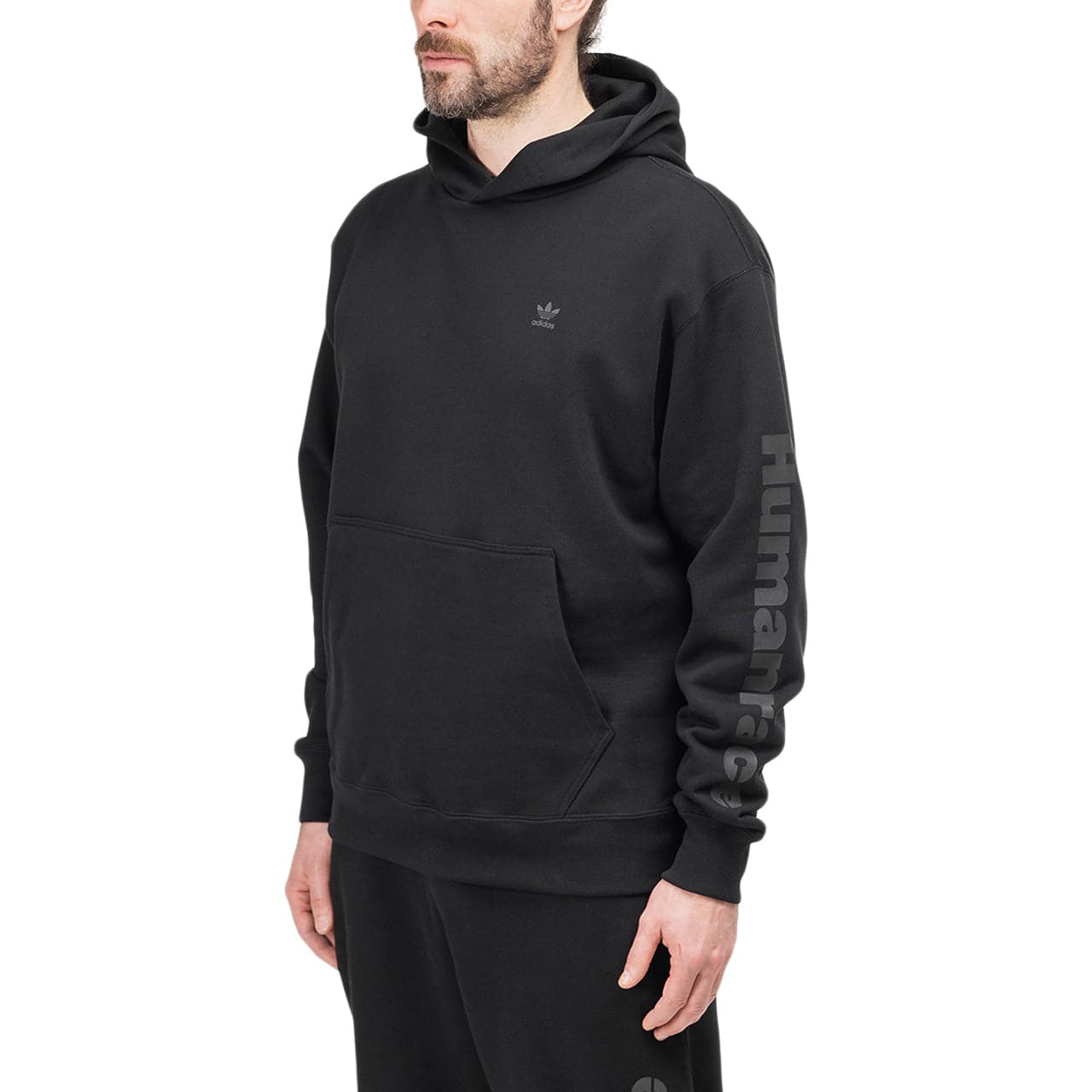 adidas x Pharrell Williams Basics Hoodie (Schwarz)  - Allike Store
