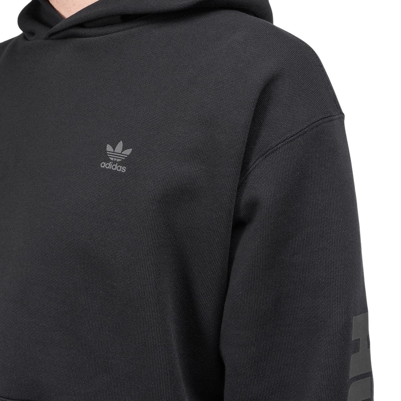 adidas x Pharrell Williams Basics Hoodie (Schwarz)  - Allike Store
