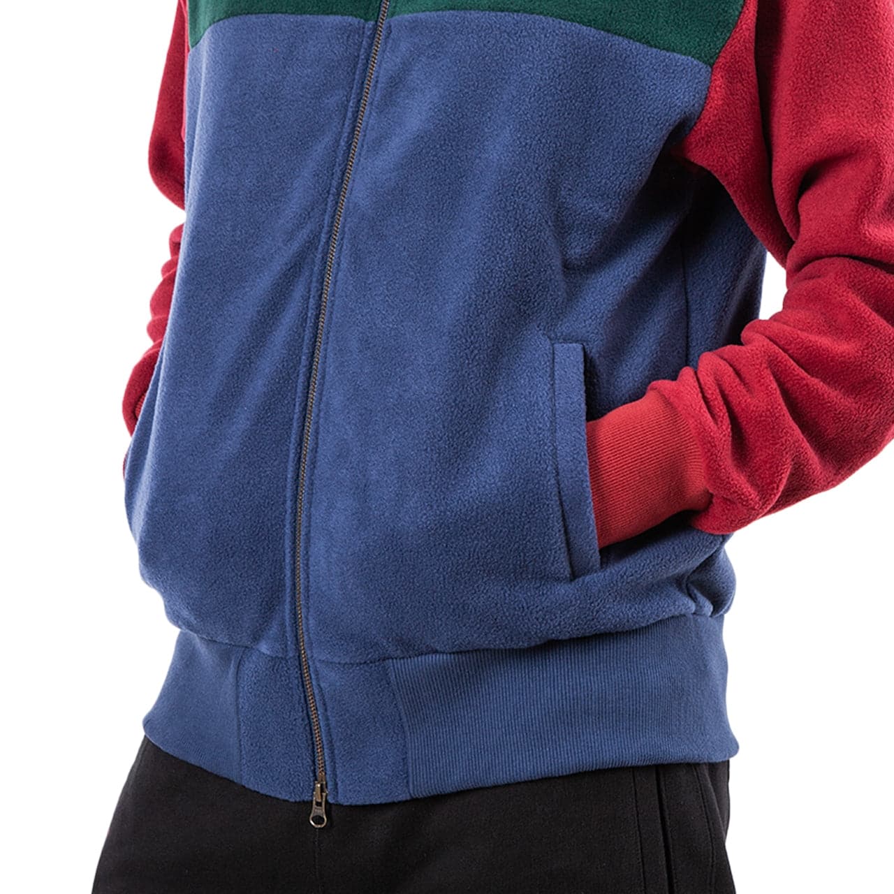 Aimé Leon Dore Full Zip Polar Fleece Jacket (Multi) FW18-00786