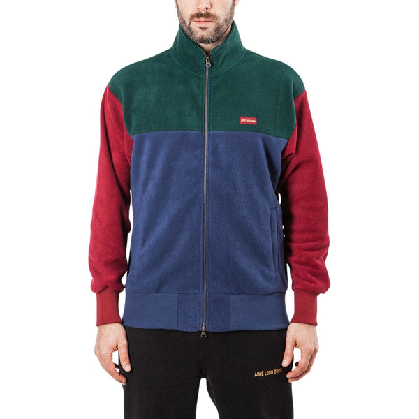 Aimé Leon Dore Full Zip Polar Fleece Jacket (Multi) FW18-00786