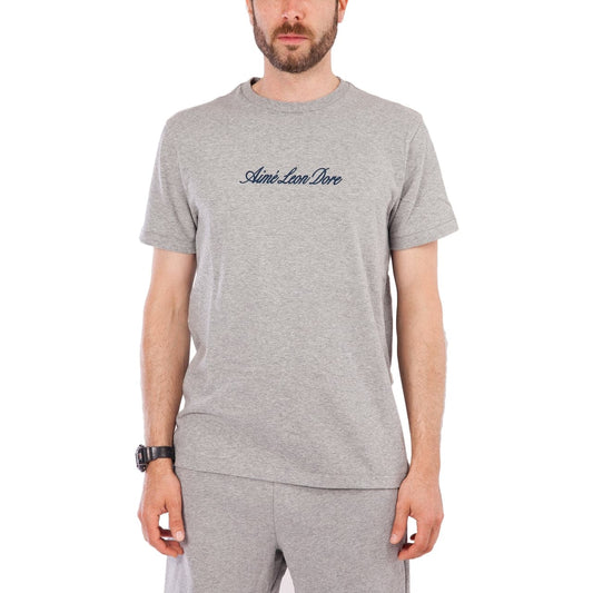 Aimé Leon Dore SS Script Tee (Grau)  - Allike Store