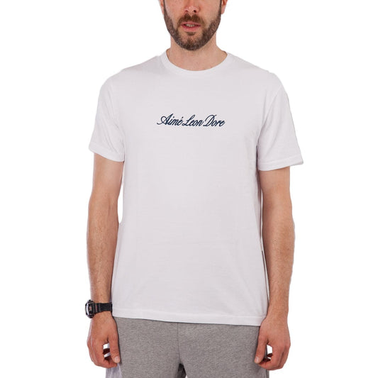 Aimé Leon Dore SS Script Tee (Weiß)  - Allike Store