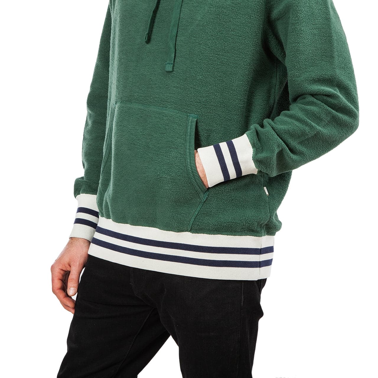 Aime Leon Dore Reverse Fleece Logo Hoodie Green FW18 01091 Allike Store