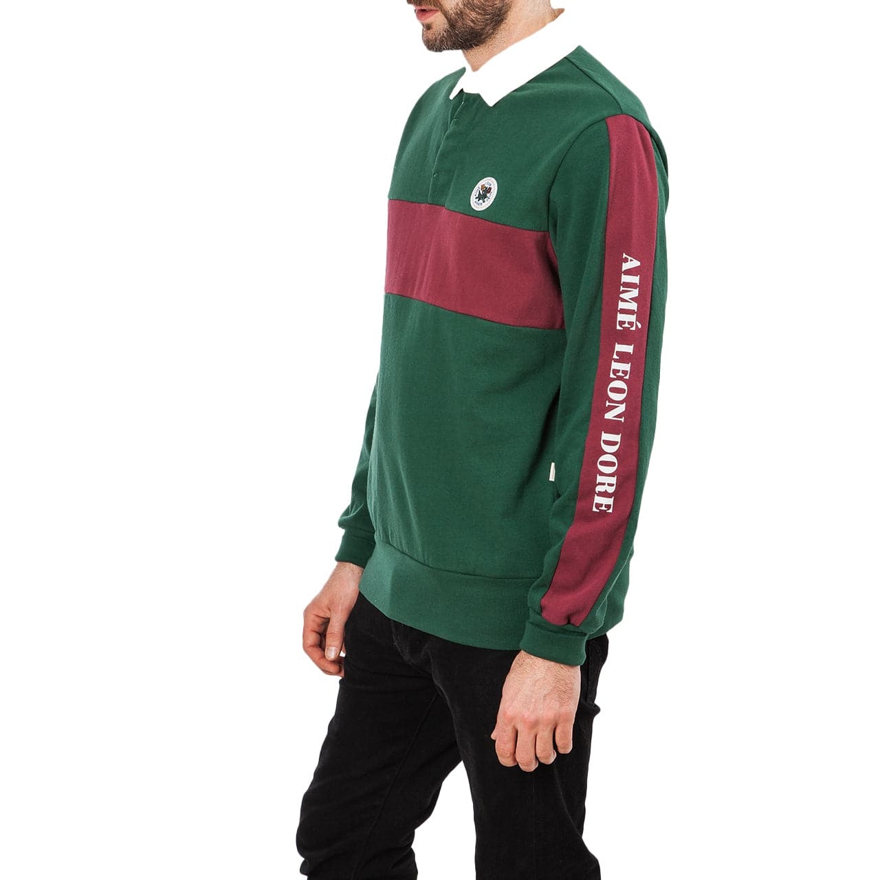 aime leon dore サッカーシャツ　L Aime Leon Dore Team Soccer Jersey Black/White Men's - SS23 - US